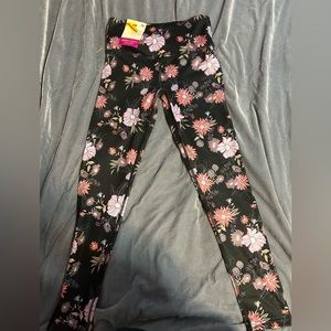 Floral High Rise Athletic Leggings (NEW WITH TAGS)